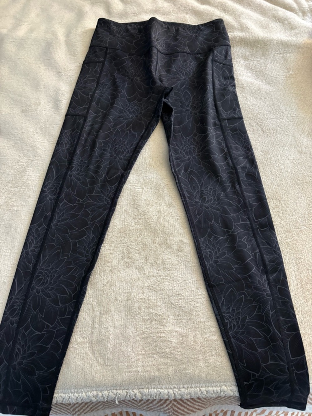 Constantly Varied Gear Black and Gray Athletic Leggings